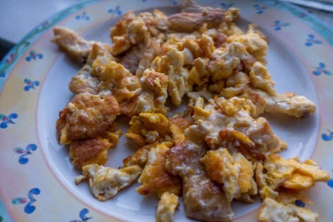 Carnivore Creamy Salmon Scramble Recipe