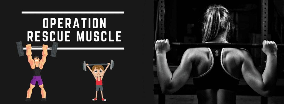 Returning to the gym to regain lost muscle