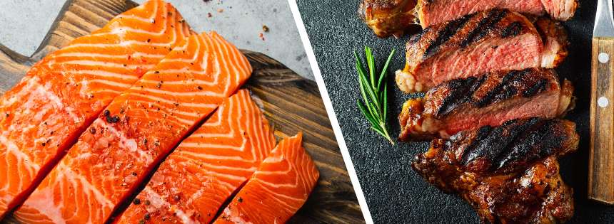 is fish the same as meat